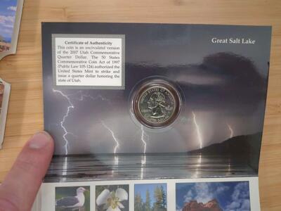 2007 Utah Coin Quarter Volume 45