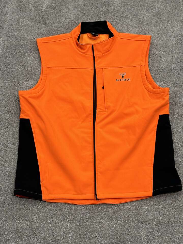 Kings Camo - Softshell Hunting Vest - Blaze Orange