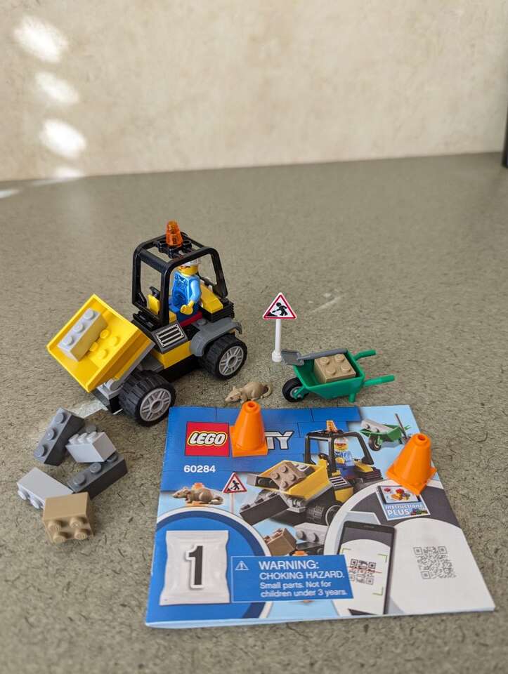 Lego City Roadwork Truck