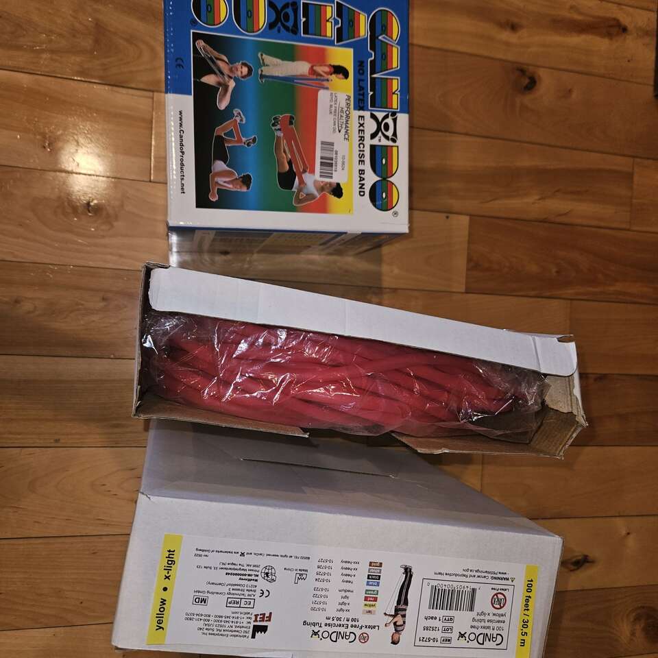 Cando resistance bands exercise