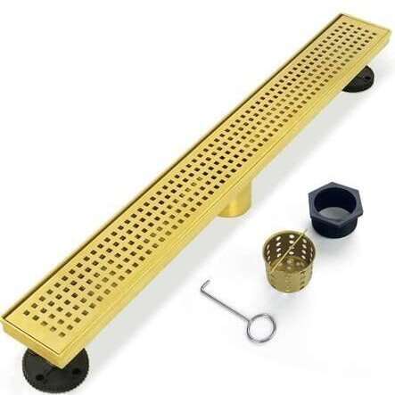 New in box 60 inch shower drain