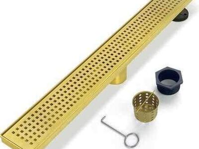 New in box 60 inch shower drain