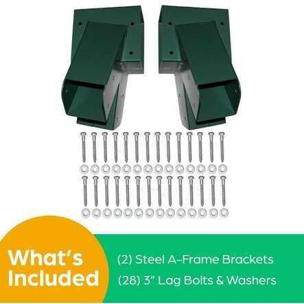 New in box swing set jungle gym brakets