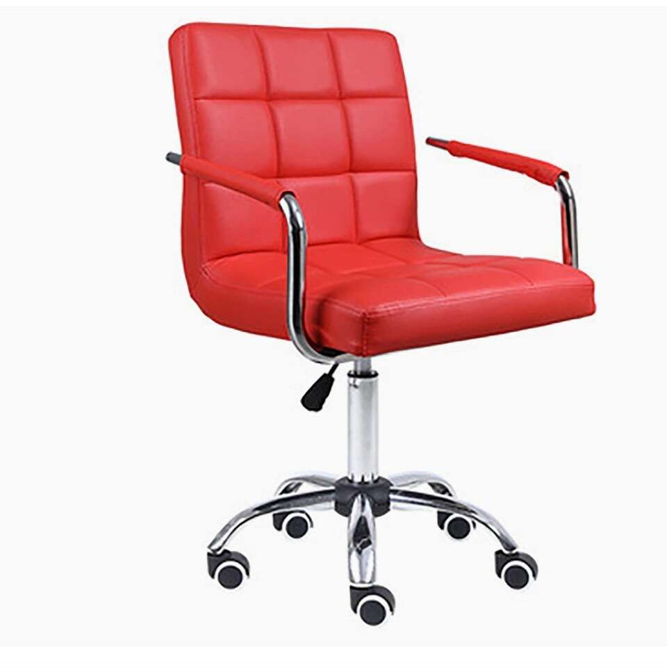 New in box red office desk chair