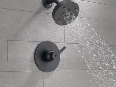 New in box Delta single shower faucet set