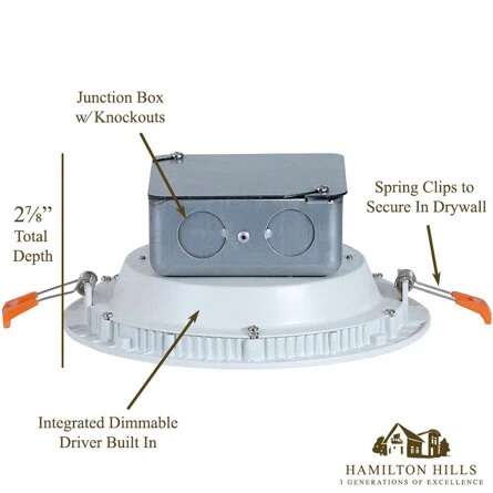 6 inch Flat LED Recessed Downlight BNIB
