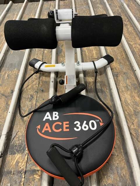 New Ab Ace 360 Home Gym With Dual Resistance Bands