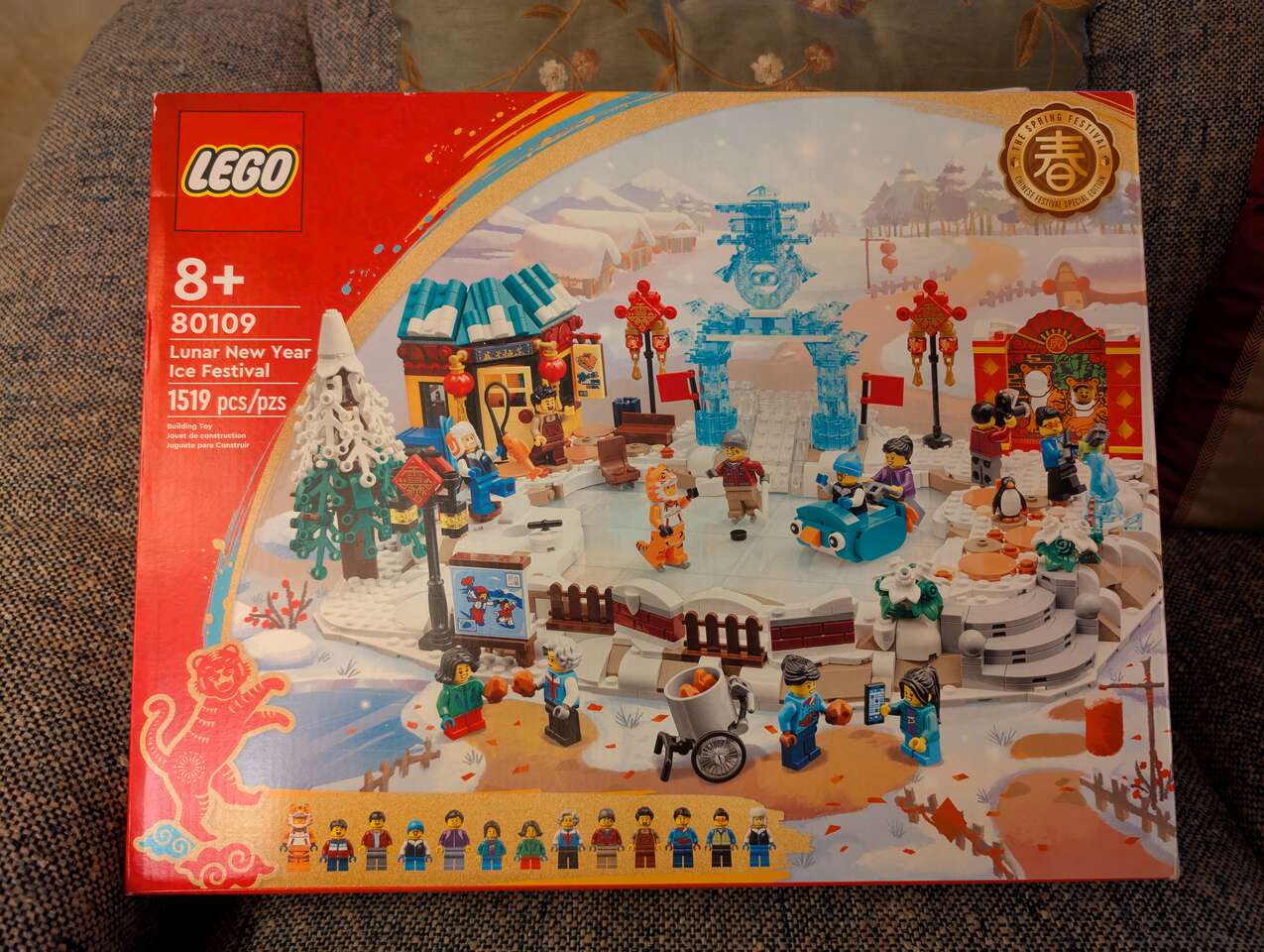 LEGO Chinese Traditional Festivals Lunar New Year Ice Festival 80109 - New Factory Sealed