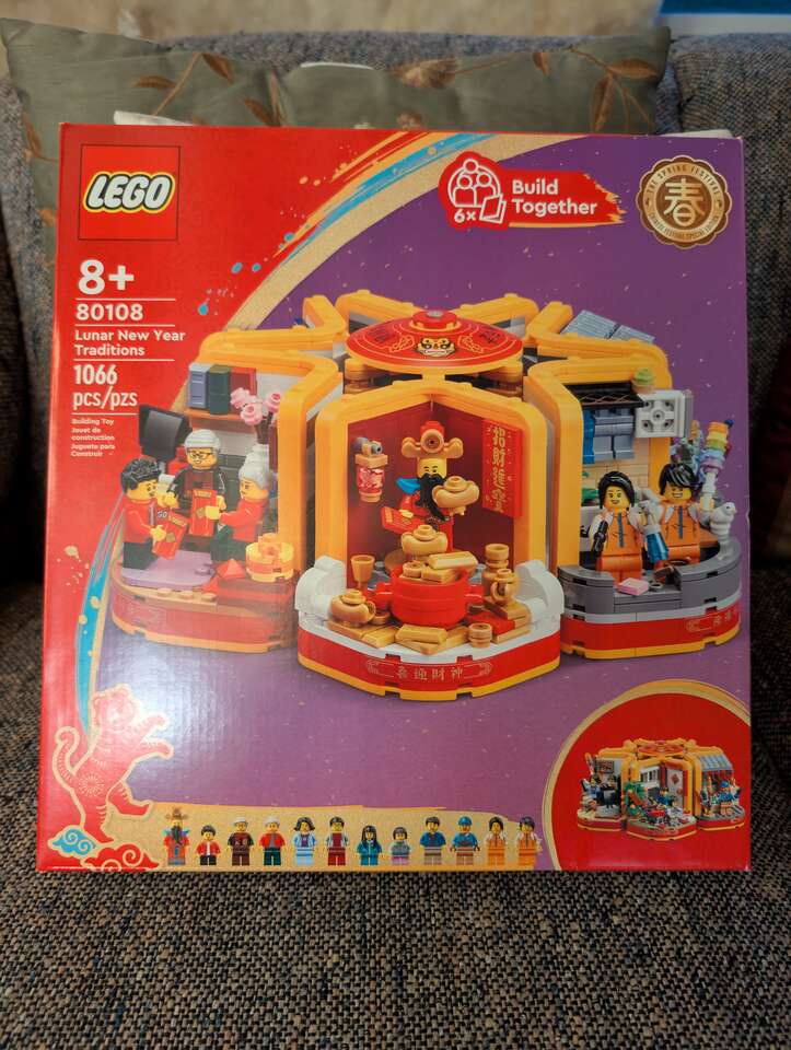 LEGO Chinese Traditional Festivals Lunar New Year Traditions 80108 - New Factory Sealed