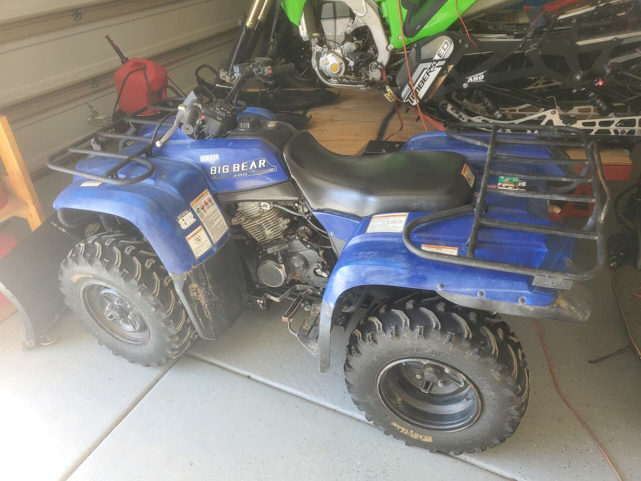 Yamaha Big Bear 400 with Plow (in Bear Lake)