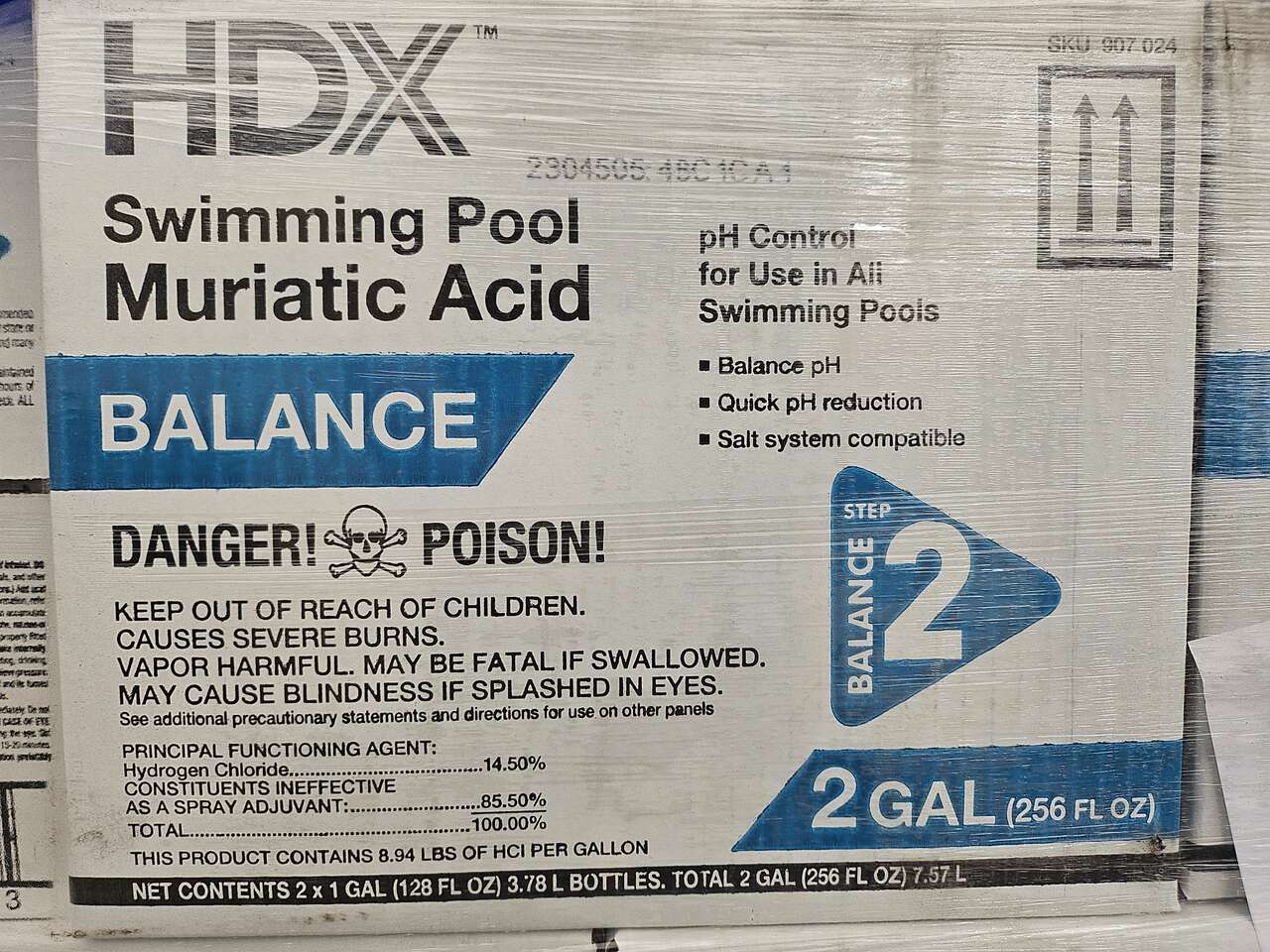 Swimming Pool Muriatic Acid
