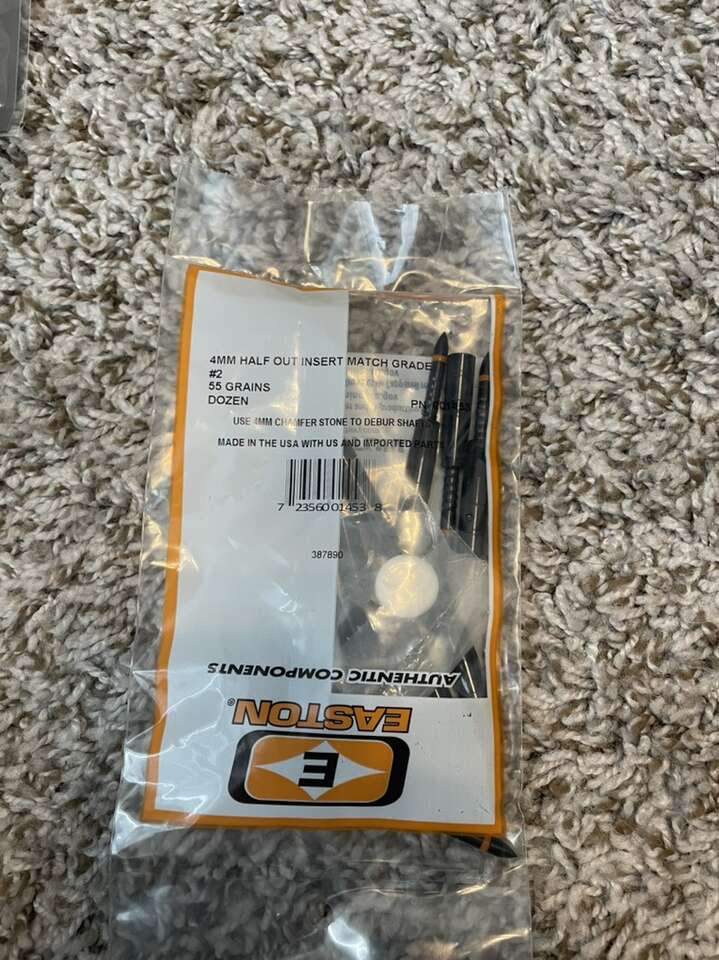 Easton 4mm Match Grade Halfouts