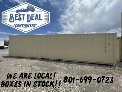 40' HC *DOUBLE DOOR* SHIPPING CONTAINERS