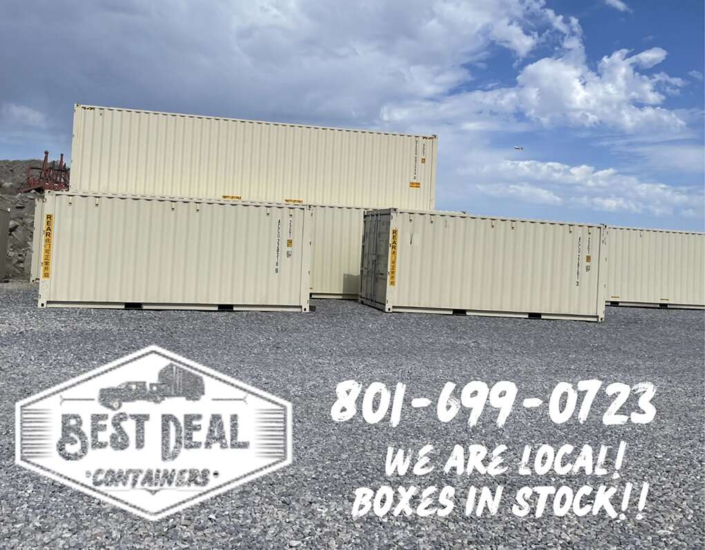 ONE TRIP SHIPPING CONTAINERS