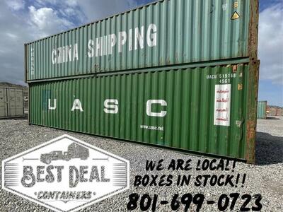 SHIPPING CONTAINERS * CONNEX CONTAINERS