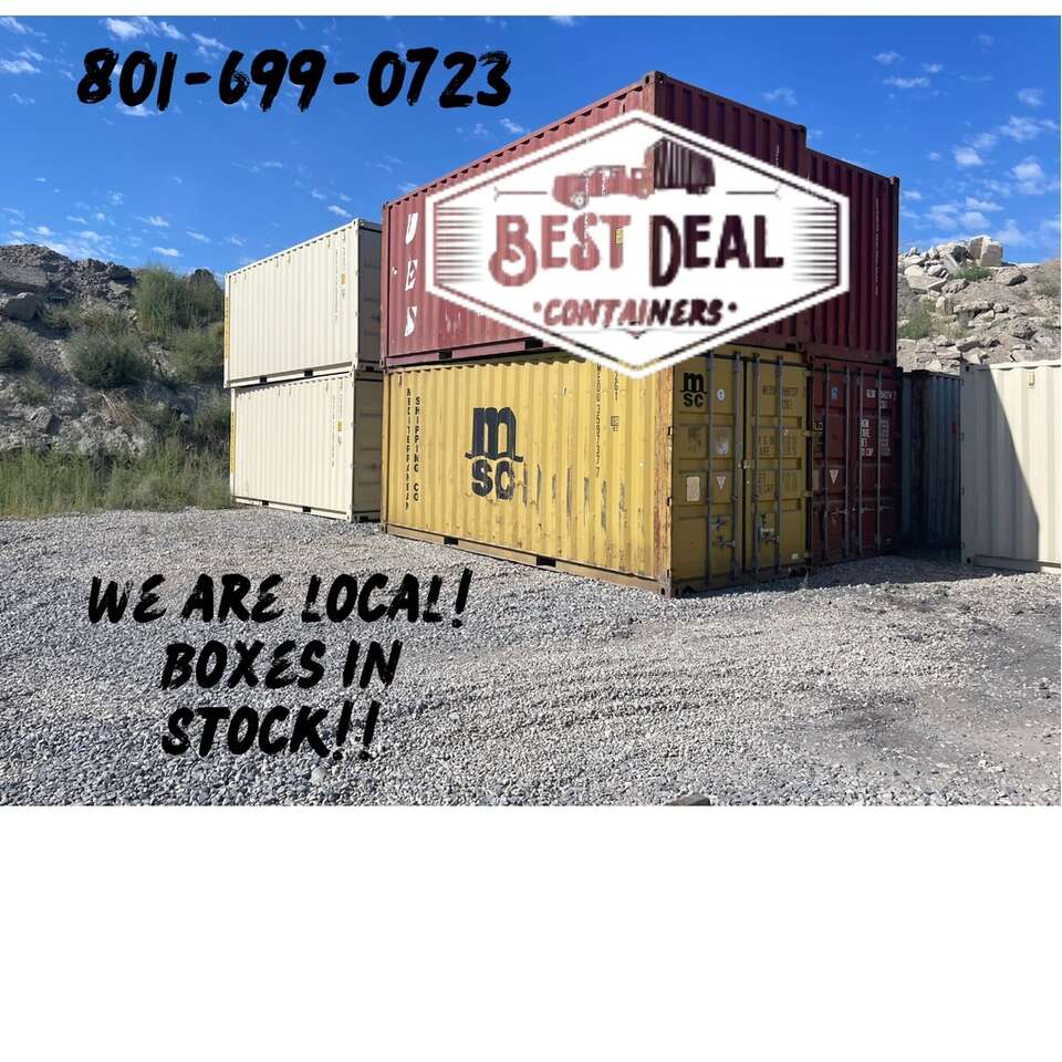 20' and 40' Used Shipping Containers- in Benjamin!