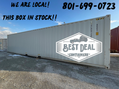 20' and 40'HC One Trip Shipping Container -Modifications available!