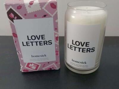 Homesick Love Letters Scented Candle, 13.75 oz