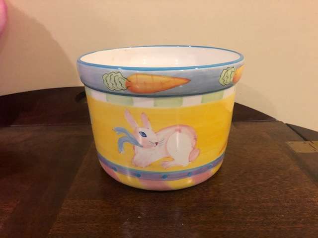 Darling Bunny Ceramic Pot