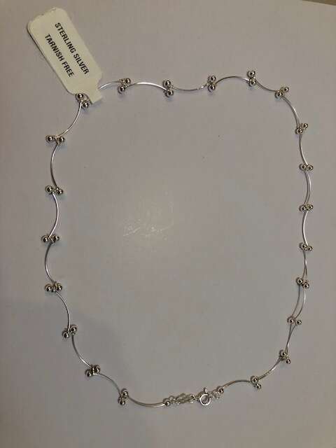 New Sterling Silver Necklace