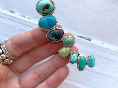 Turquoise Ear Cuff Jacket
