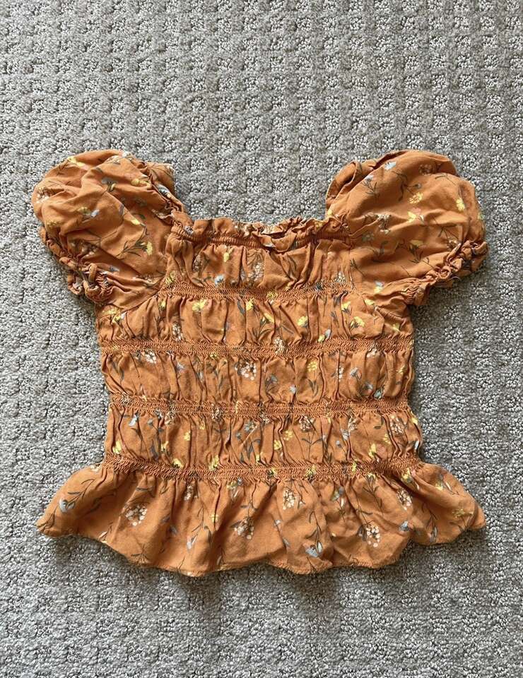 4T Square Neck Blouse