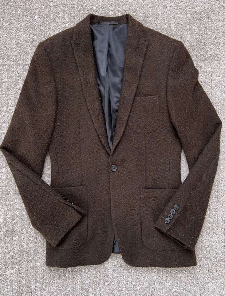 ASOS Men’s Brown Tweed Blazer