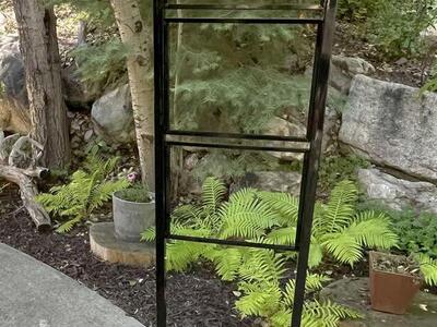 Metal Framed Advertising Sign Holder - Gently Used