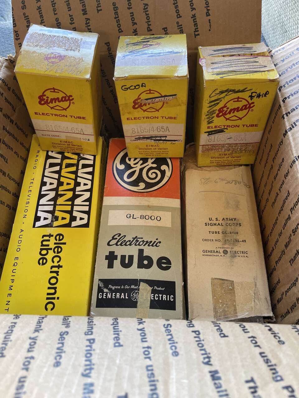 Vintage Vacuum Tubes