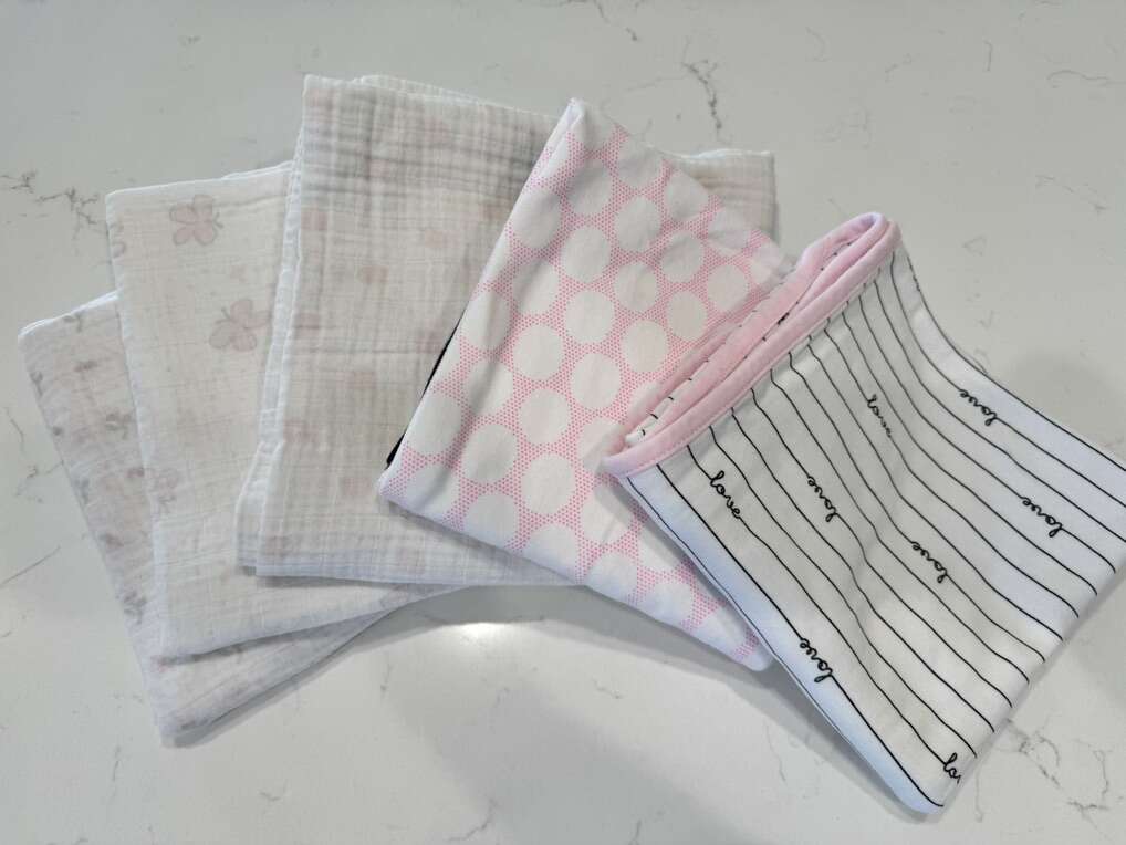 5 Baby Girl Swaddle Blankets