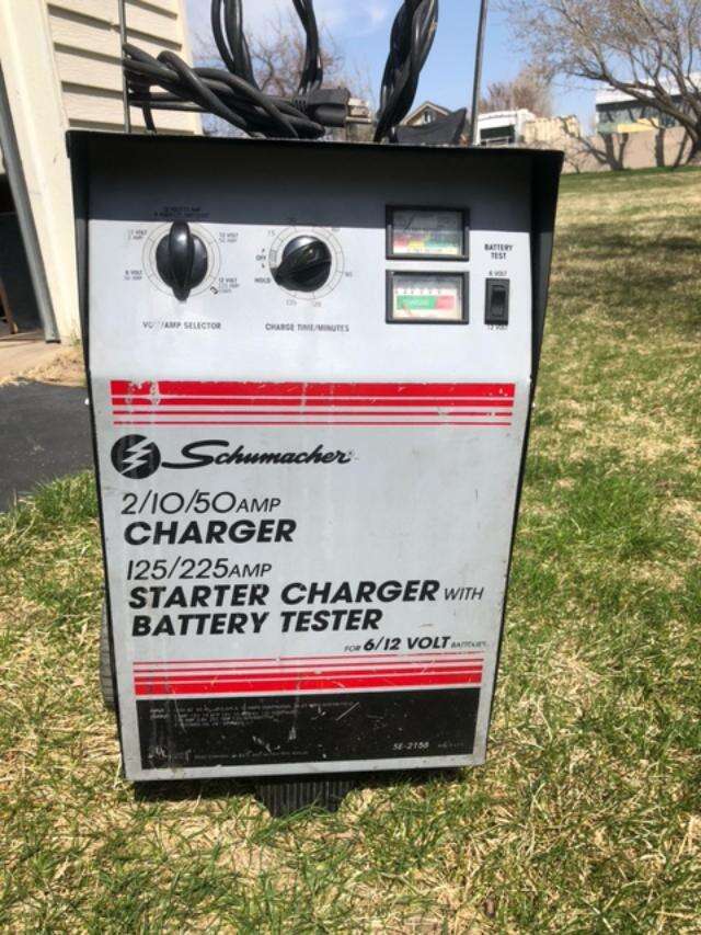 schumacher battery charger