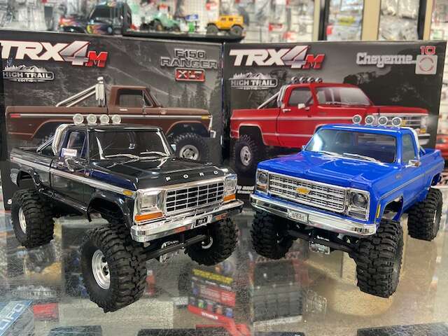 TRAXXAS TRX4m High Trail K-10 or F150 1/18th Scale