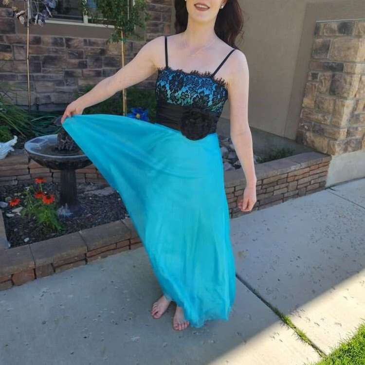 Blue Prom Dress