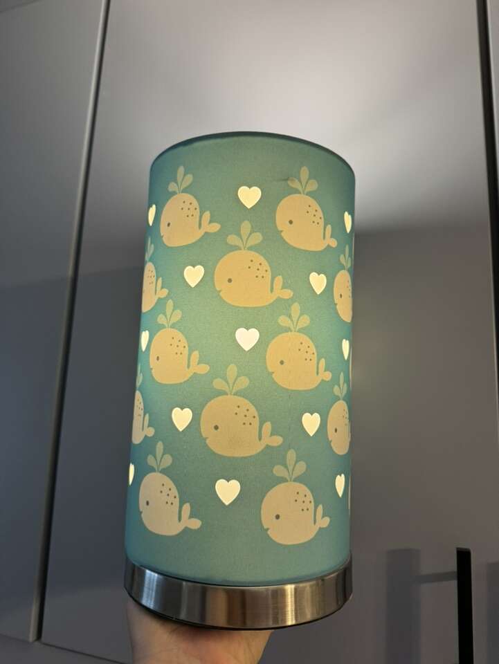 Nursery Whale Lamp