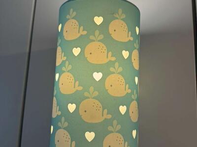 Nursery Whale Lamp