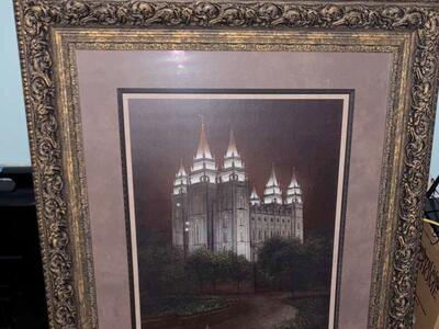 Salt Lake City Temple Art