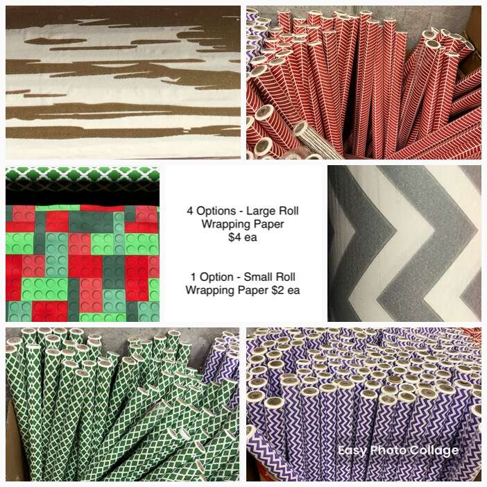 Wrapping paper - Treat Bag fundraiser