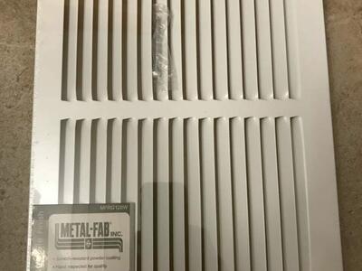 New 12x8 Return Grille Air Duct Covers