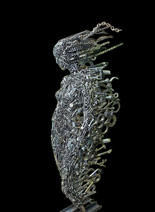 Scrap Metal Art Sculptures