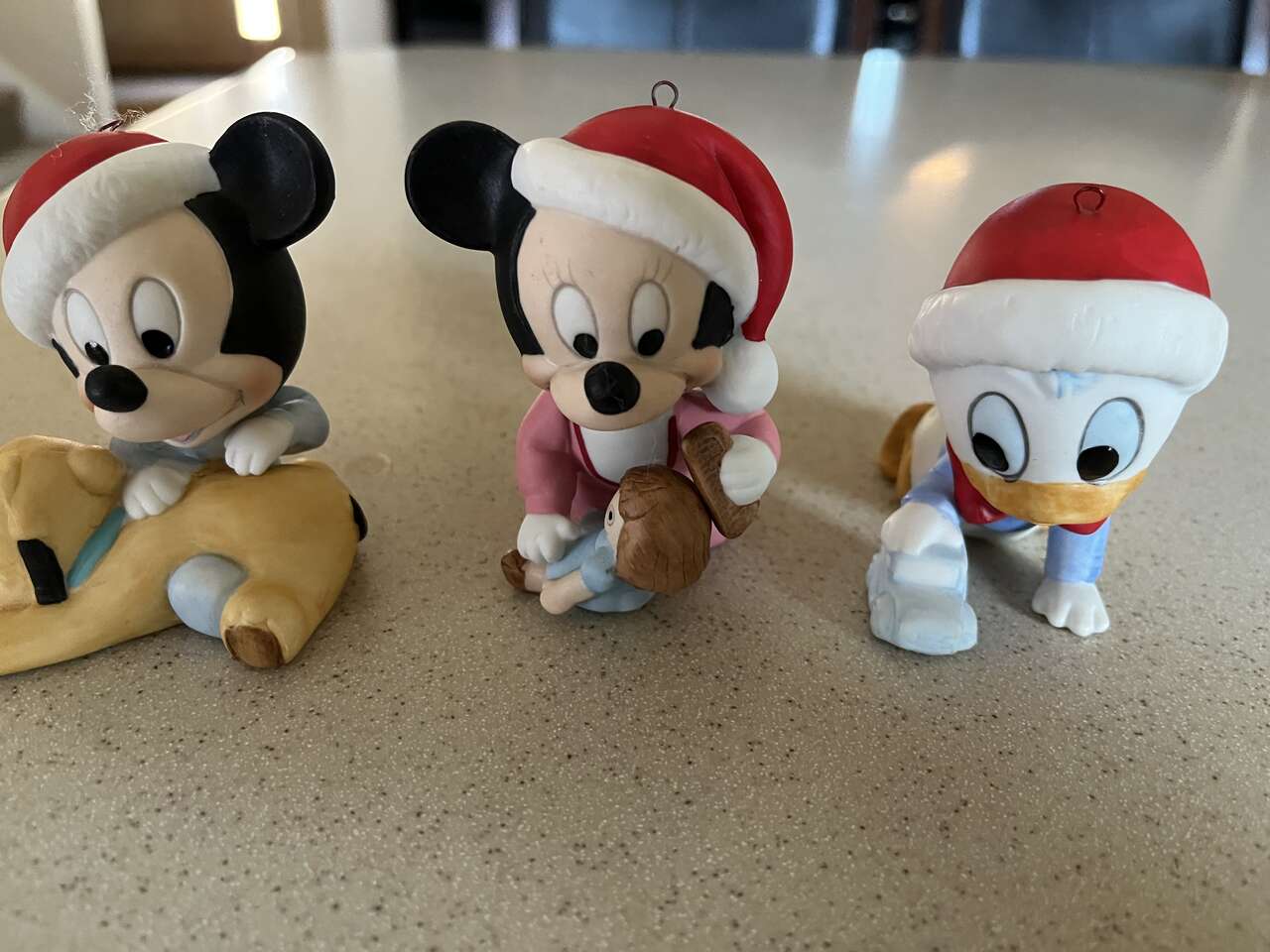 3 Ceramic Christmas ornaments – Disney