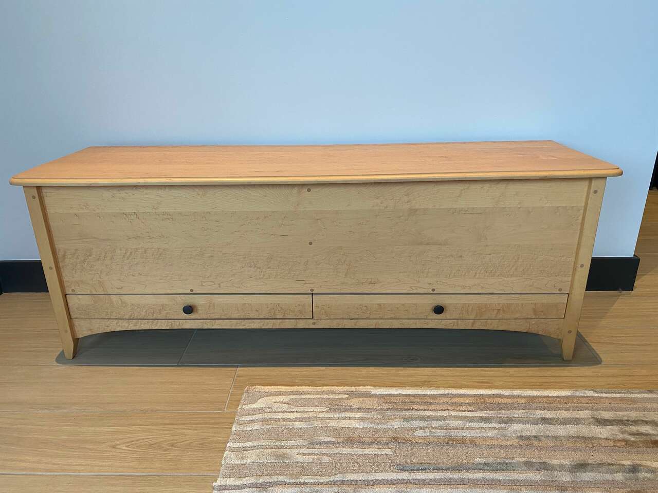 Pompanoosuc Mills Birdseye Maple Blanket Chest