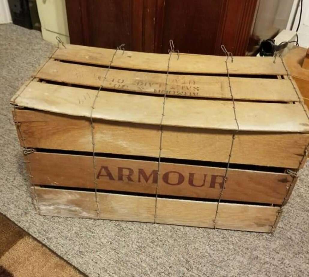 Vintage Armour & Co. Crate
