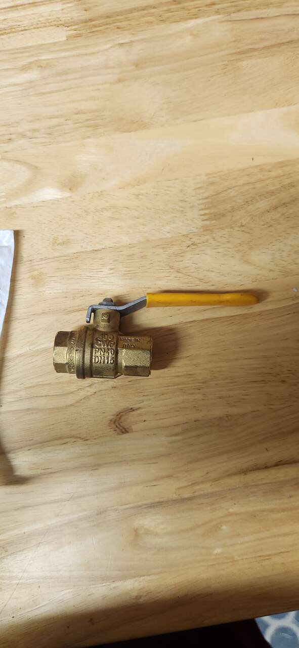 1/2 - 14 Brass Ball Valve