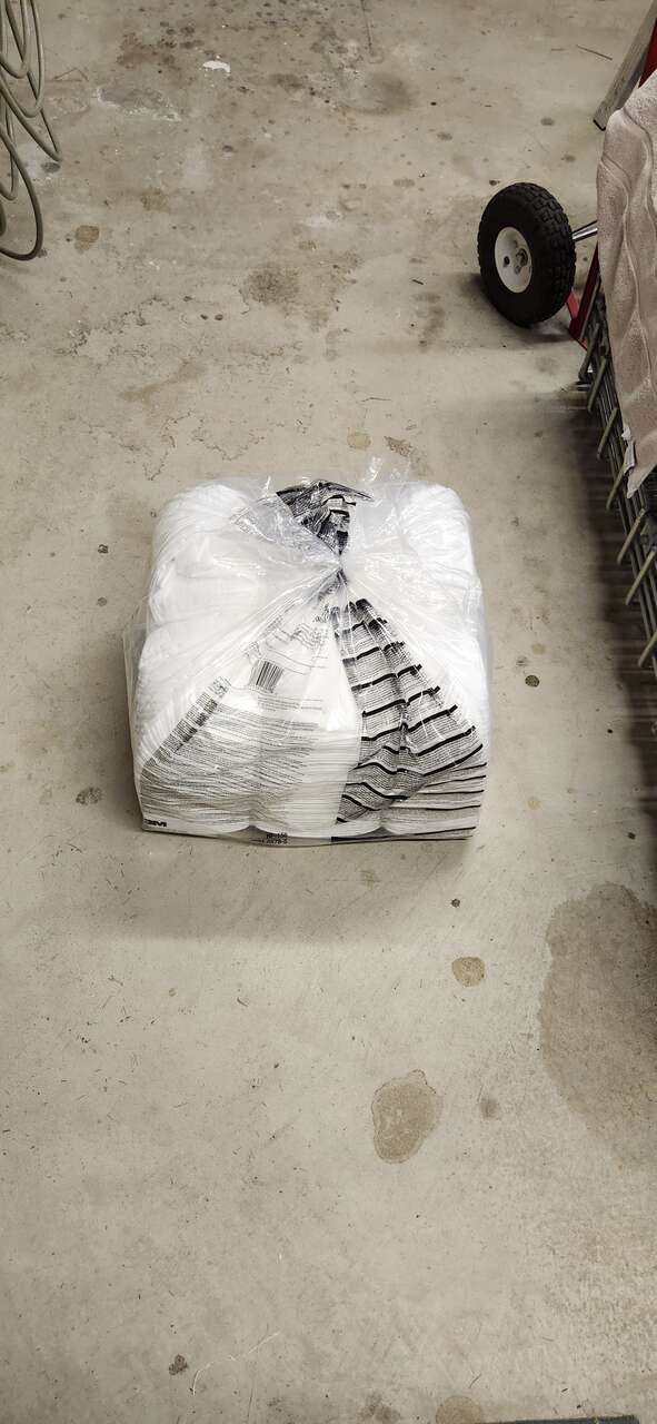 3M HP-156 ABSORBENT PADS ABSORBS OIL-BASED LIQUIDS PK 100 WHITE 17"x19"