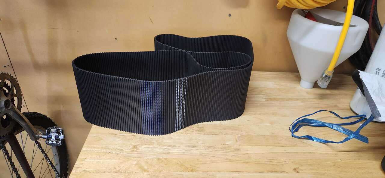 D&D PowerDrive D2000 Timing Belt Rubber D2000-5M-163