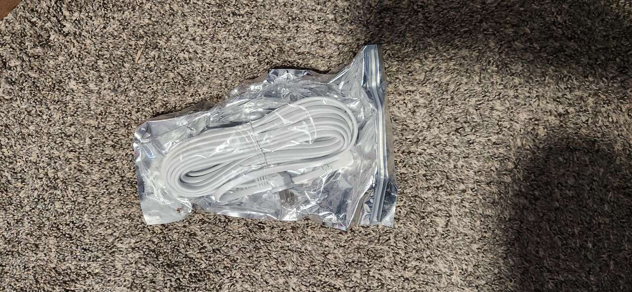 Vebner Extra Long 25-Foot Power Cord Compatible with Samsung and LG TV