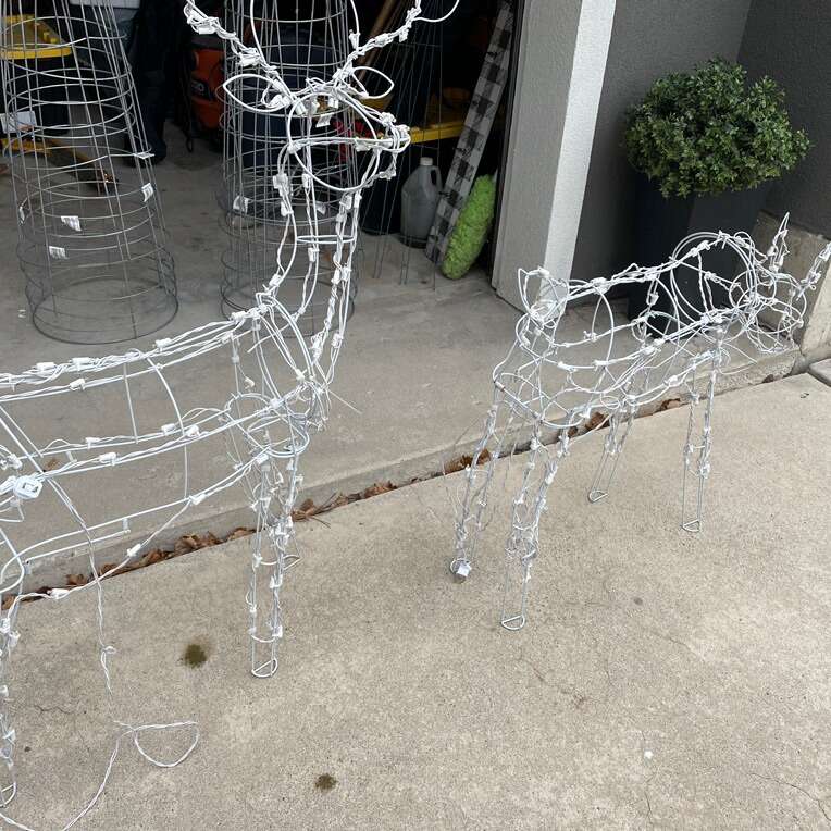 Christmas light up deer Furniture
