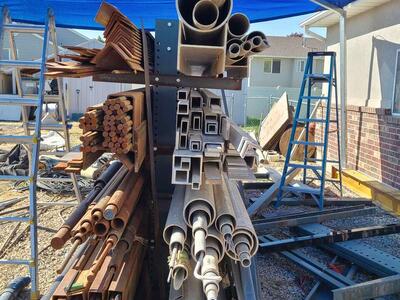 Steel SS steel and Aluminum