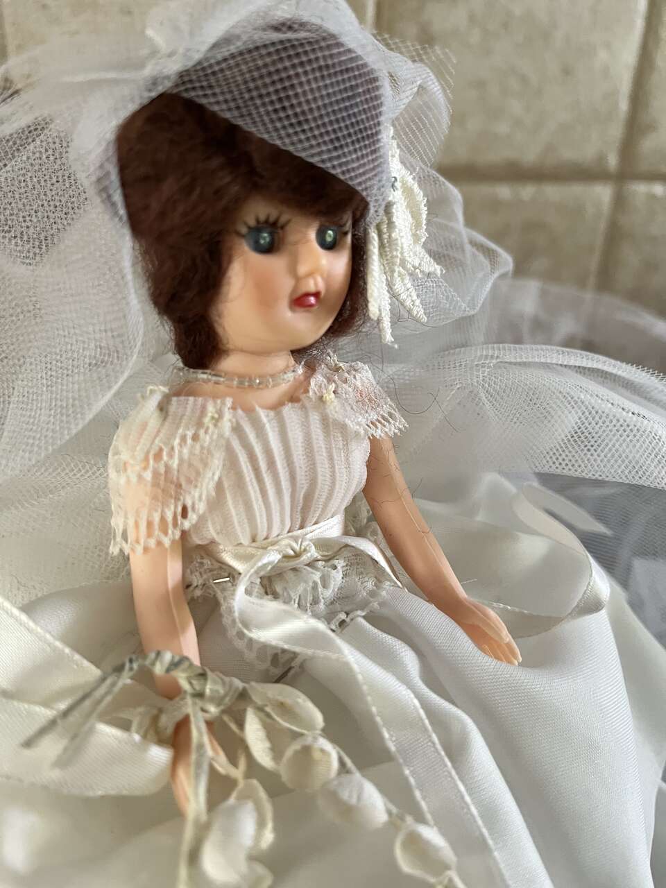 Vintage 1950 Bridal Doll