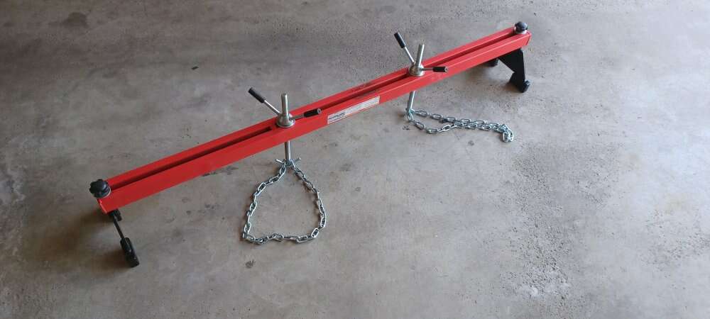 Engine support bar for RENT